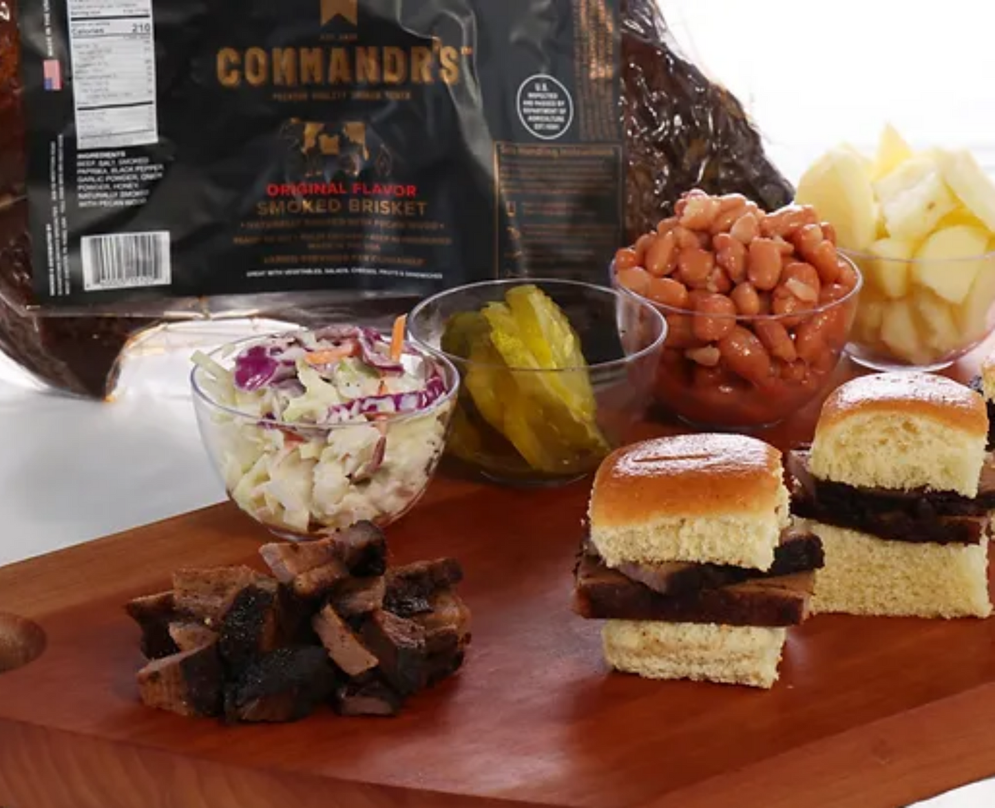 Commandr's Southern Style Smoked Brisket _ 6-Pack _ 8oz