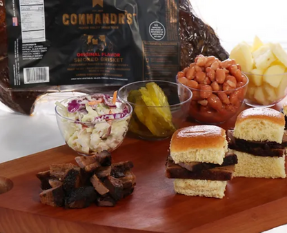 Commandr's Southern Style Smoked Brisket _ 6-Pack _ 8oz